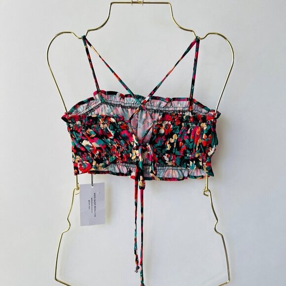 RESA NWT Revolve floral crop top , Size XS - Picture 3 of 9